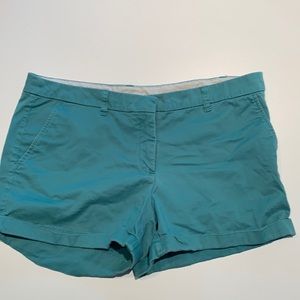 Teal Chino Shorts
